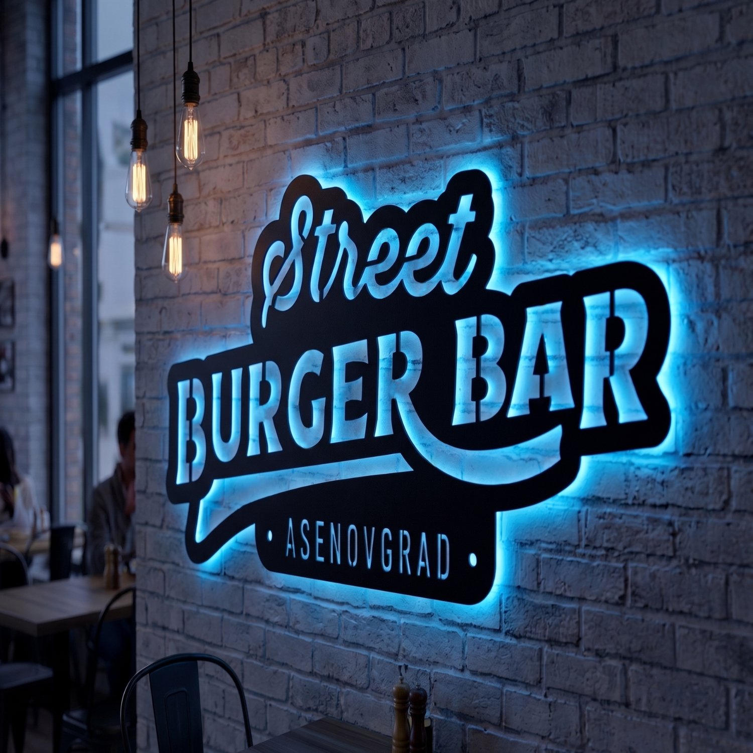Flat Metal Sign