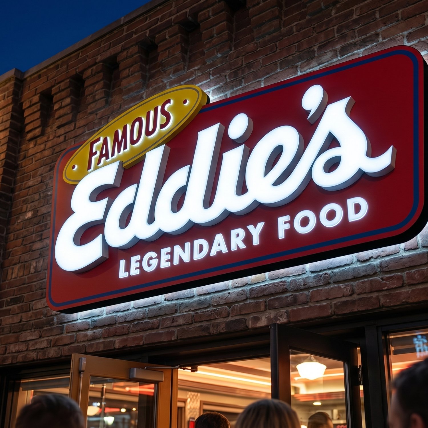 3D Illuminated sign